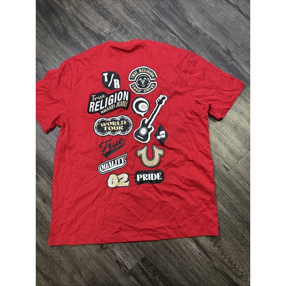 True Religion Men's Short Sleeve, worn twice, men's medium.